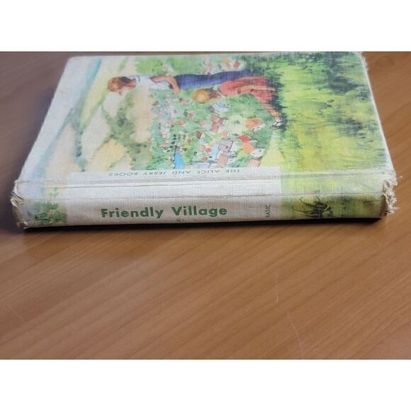 1957 Alice and Jerry FRIENDLY VILLAGE Basic Reading Primer Row Peterson Elementa - Picture 7 of 11